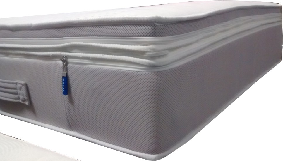 Gel Toppermatratze Hamburg Seitenansicht