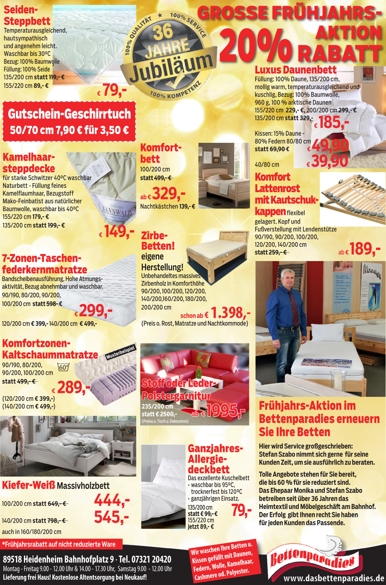 Bettenparadies-anzeige