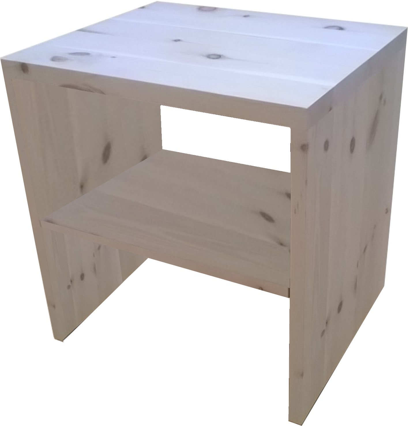 zirben nachttisch ohne Schubkästen